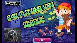 G4K Playing Boy Rescue Game Walkthrough [Games4King]