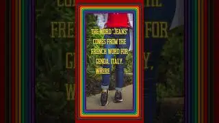 Facts you didn't know about 'Jeans' 👖