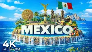 Mexico: Endless Beaches & Ocean Freedom + Deep House & Beach Music | 4K Travel Documentary