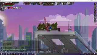 I captured sherito  and sent her into a high building in starbound