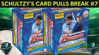 🔴 Schultzy's Card Pulls #7 - 2021 Bowman Sapphire Break! ⚾️