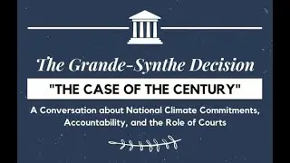 The Grande-Synthe Decision: Climate Commitments, Accountability, and the Role of Courts