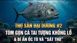 Thợ Săn Đại Dương #2: Tóm Gọn Cá Tai Tượng Khổng Lồ & Bí Ẩn Ốc Tù Và 