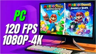 Mario + Rabbids en PC🥒Kingdom Battle + Sparks of Hope🥒Como Configurar Emulador de Nintendo Switch