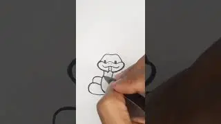 HOW TO DRAW SNAKE - CREATIVE SKETCHING