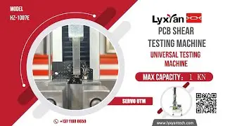 Lixian Brand 1 KN Capacity PCB Board Shear And Tensile Testing Equipment Universal Testing Machine