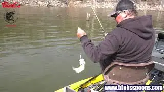Five Minutes of Crappie Catches with Bink's Spoons on Truman Lake