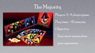 [Card game] The Majority - Rules explanation