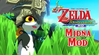 The Legend of Zelda: The Wind Waker HD - Imp Midna Mod Showcase