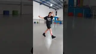 Aprenda a dan&ccedil;ar de patins - Roller dance #shorts  #patins #andardepatins