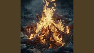 Calming Firelight for Serene Moments