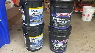 M923A1 Engine oil change and axle fluid change video coming soon