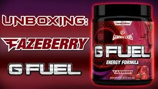 Unboxing: GFUEL Fazeberry + First Taste