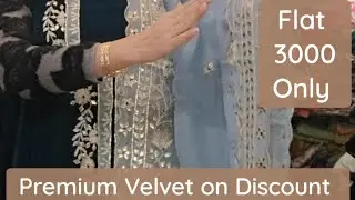 9023801300 Discount on OmTex Velvet #wholesale #sale #discount #branded #designer #velvet #trending