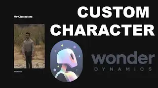 Upload Custom Character to Wonder Studio / Wonder Dynamics