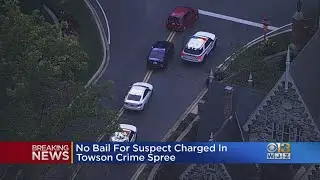 No Bail For Suspect Charged In Towson Crime Spree