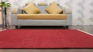 Hand Woven Flat Weave Kilim Wool Area Rug