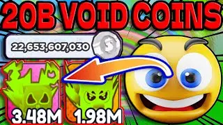 I FINALLY GOT A RAINBOW MYTHICAL VOID MEREUM!!! 20B VOID COIN EGG OPENING!! Roblox Pet Legends 2