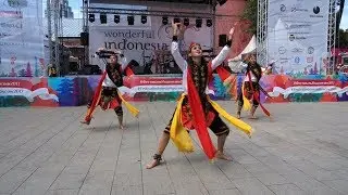 Indonesian Dances, Festival Indonesia 2017 (Индонезийские танцы, Фестиваль Индонезии 2017, Москва)
