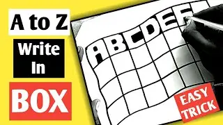 A to Z Write In Box