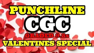 Valentine's Slab Special  PUNCHLINE  CGC Graded 9.8's  Plus Prizes Comic Book Buy It Now