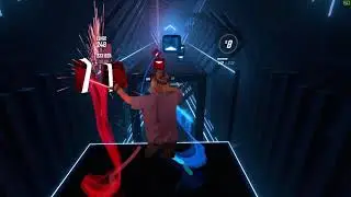 Beat Saber - Mood - 24kGoldn [Faded99 + Z-ANESaber] (Expert) - Mixed Reality