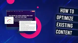 How To Optimize Existing Content