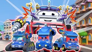 Super Spider Truck kloons vallen aan| Auto & Truck Redding voor Kinderen