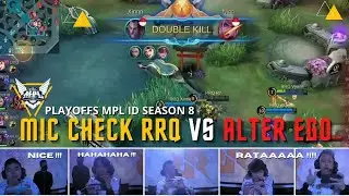 BOCORAN MIC CHECK RRQ VS ALTER EGO - PLAYOFFS MPL ID SEASON 8
