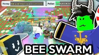BEESMAS QUEST GRIND⭐📈(ROBLOX Bee Swarm Simulator)🔴LIVE