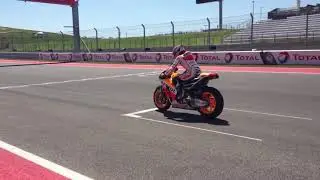 MOTOGP MARC MARQUEZ PRATICE START PURE SOUND!