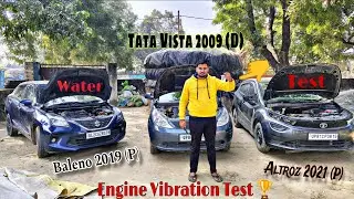 Water test in Three cars 😱 #shorts #viralvideo #car #tata #suzuki #baleno #altroz #youtubevideos 