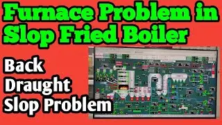Furnace Problems In slop Fired Boiler || BACK , DRAUGHT , SLOP PROBLEM || Industrial Vlogs