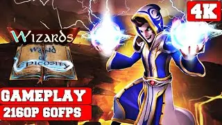 Игровой процесс Wizards: Wand of Epicosity (ПК 4K)
