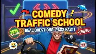 Comedy Traffic School for California questions well answered36