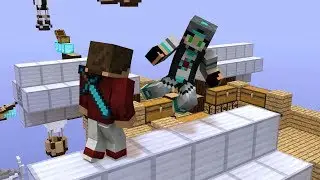 Arrebentando no Gelo-Minecraft BedWars VeloczGG
