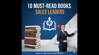Top 10 Must-Read Books for Sales Leaders | Build Skills, Strategy & Mindset 📚🔥