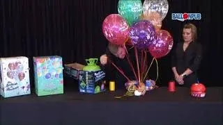 Comment réaliser un bouquet de ballons gonflés à l'hélium ?