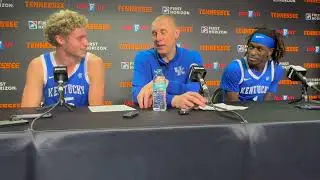 Mark Pope, Kentucky basketball reacts to comeback win at Tennessee