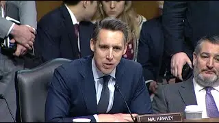 Hawley Praises Trump's Solicitor General Pick, Urges DOJ To Course Correct Biden-era Abuses