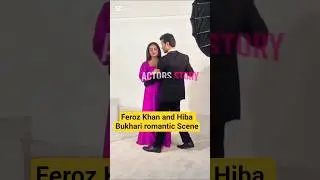 Hiba Bukhari And Feroz Khan upcoming drama Behind the scene #maizameentuasman#shorts