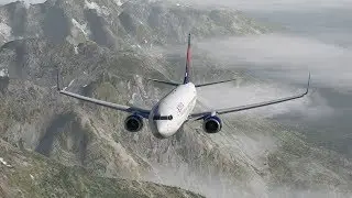 EDDH-OTHH Erste Flugversuche mit X-Plane 11