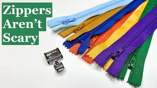 How To Sew A Zipper (It's Easier Than You Think)