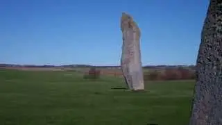 Standing Stones Lundin Links East Neuk Of Fife Scotland