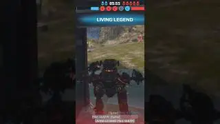 Mars Spike w/ Kestrel - Living Legend / War Robots Test Server Gameplay