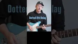 Dotted 8th Delay for Beginners #worshiptutorials #guitar #basicchords #delaypedal