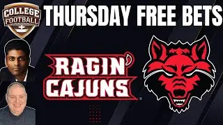 Louisiana vs Arkansas State - NCAAF Prediction - Thursday 11/20/25 l Craig Trapp & Indian Cowboy