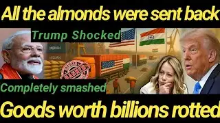 Rejecting almonds | Billions of dollars losses | US economy has been brought to streets | PM Modi