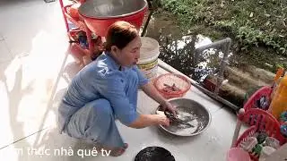 Cá Bóng Kho Khô tiêu bạc hà canh chua #ẩm thực nhà quê tv 