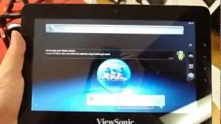 ViewSonic ViewPad 10pro Windows 7 and Android demo